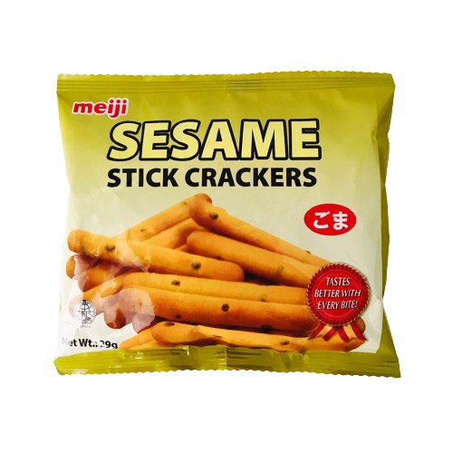 Bánh Meiji Sesame Stick Crackers 29g - Hàng Nhật nội địa