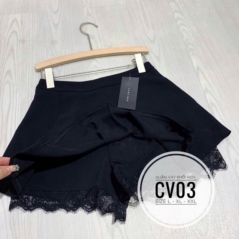 CHÂN VÁY PHỐI REN BIGSIZE 55-90Kg | BigBuy360 - bigbuy360.vn