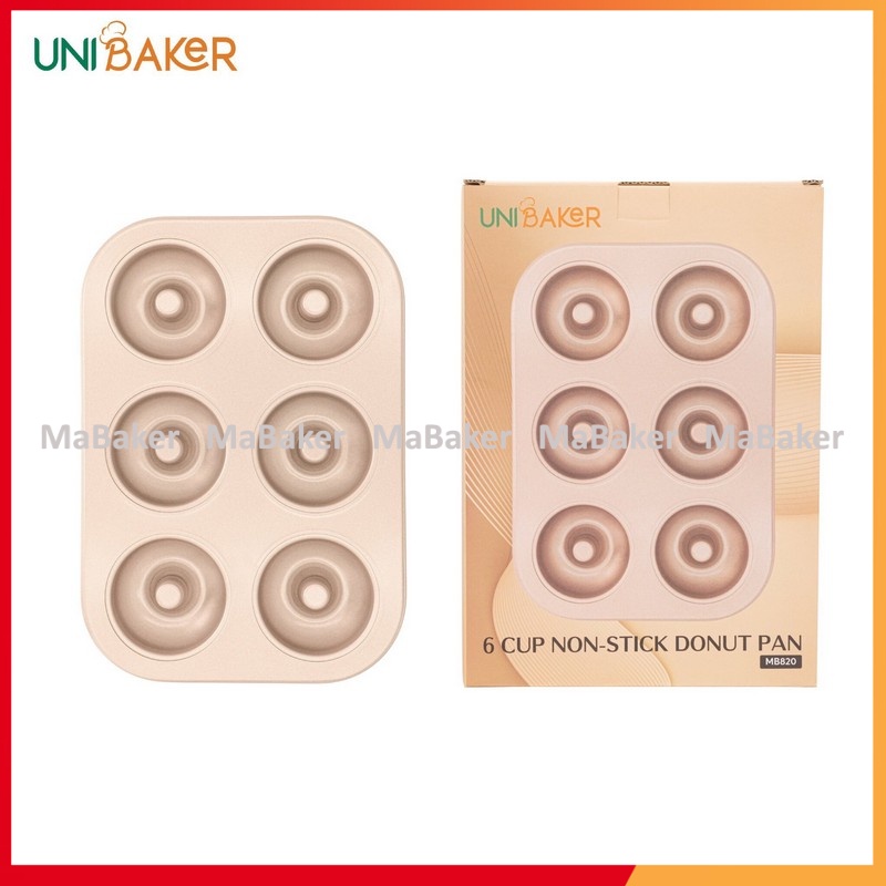 Khay nướng 6 bánh Donut UniBaker MB820 - MaBaker
