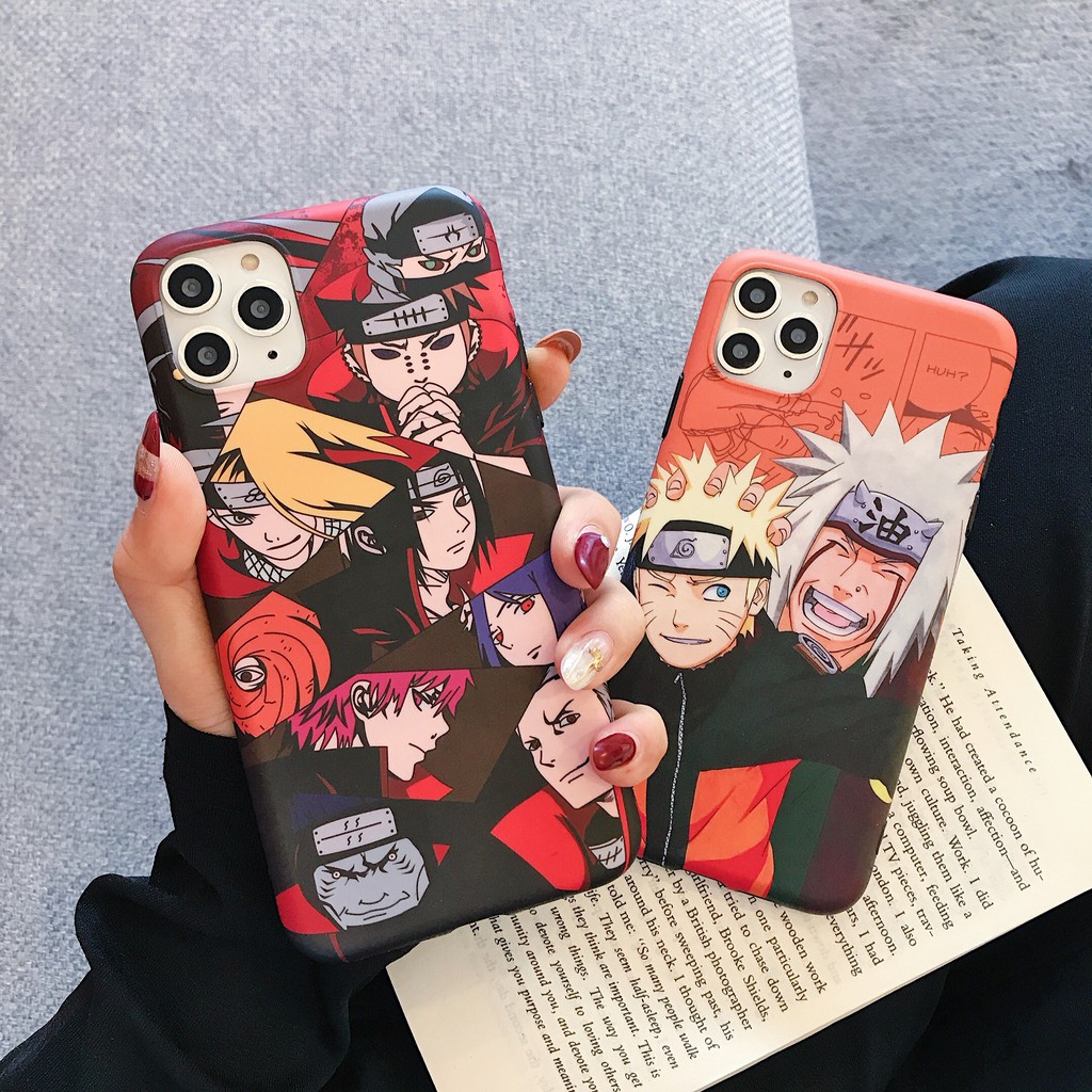 Ốp Lưng naruto akatsuki iphone 12 12promax 11 11pro xs max xr i7/8 6s plus se2020 case