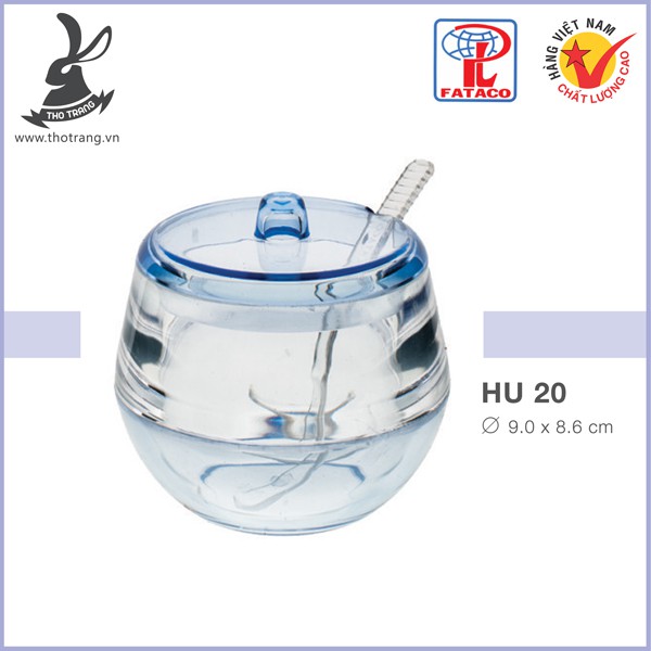 Hủ Gia Vị H20 Nhựa Trong Acrylic Cao Cấp Fataco Việt Nam