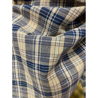 Vải caro linen
