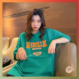 Áo phông	3158 nữ form rộng chất dày cotton khô quảng châu REDYILLE 1981 NH8