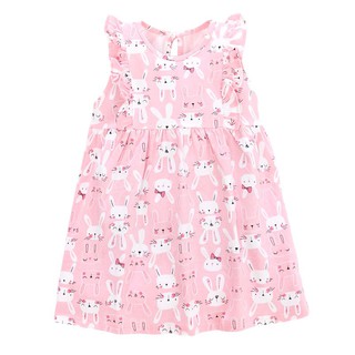 [Mẫu 2021] Váy thun nhiều thỏ Little Maven