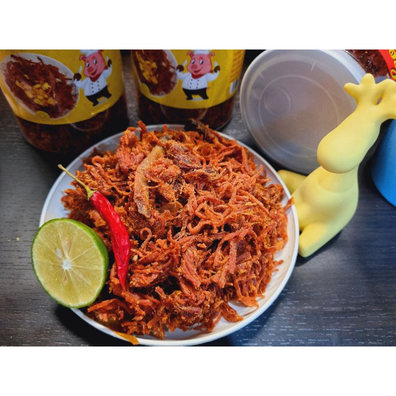 Túi 500g khô heo cháy tỏi bao ngon