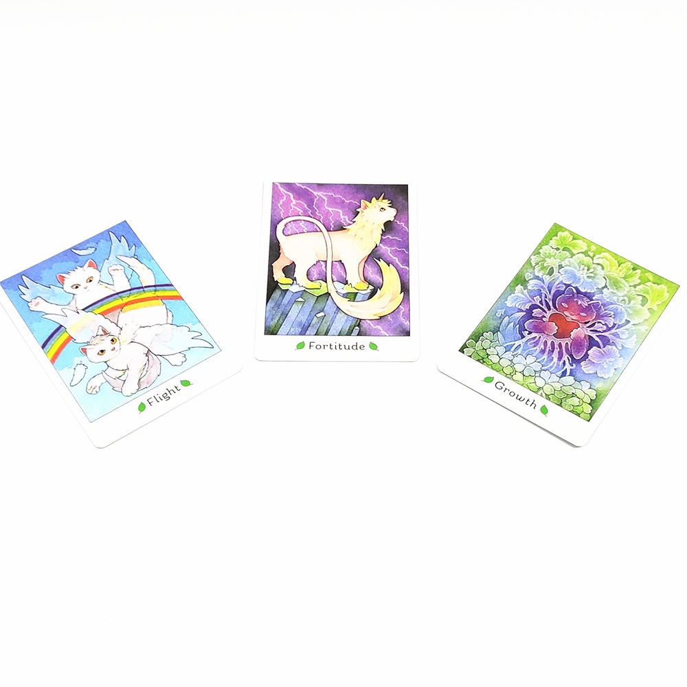 Bộ bài Affirmations of the Fairy Cats Deck 41 Lá bài Chú mèo tiên tri chữa lành tâm hồn E112