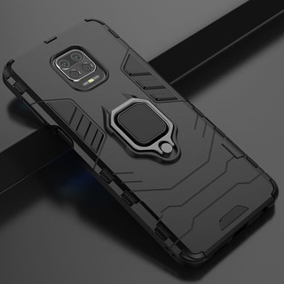 Ốp điện thoại dạng giáp cứng có nhẫn đỡ cho Xiaomi Redmi Note 9S
