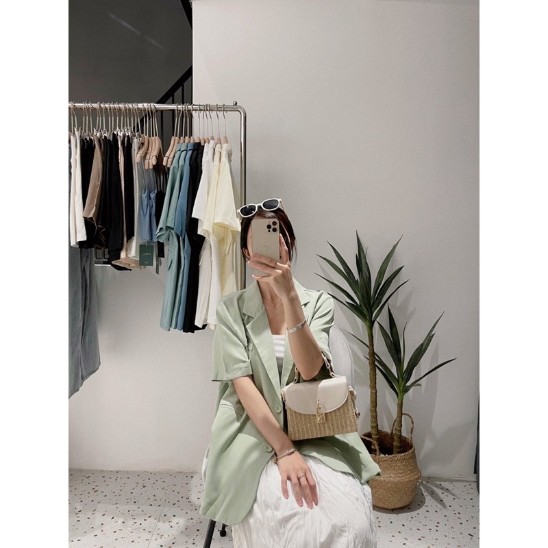 A1-Áo blazer dáng rộng | BigBuy360 - bigbuy360.vn