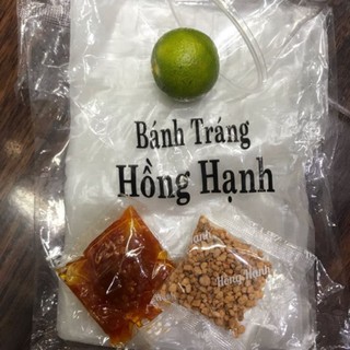 [Siêu rẻ ] Combo 2 bọc bánh tráng Hồng Hạnh vị tắc sa tế muối ớt