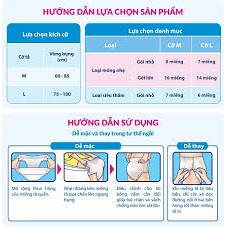 Tã Quần Caryn Mỏng Nhẹ Size M16/ L14 Miếng