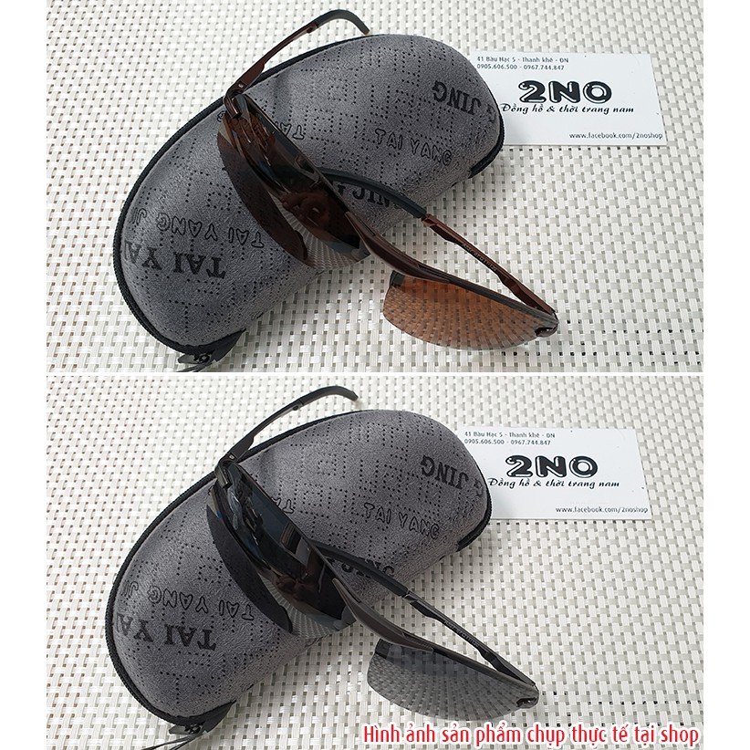 Mắt kính phân cực polarized chống chói, chống tia UV, kính mát nam - Mã số: MK1909