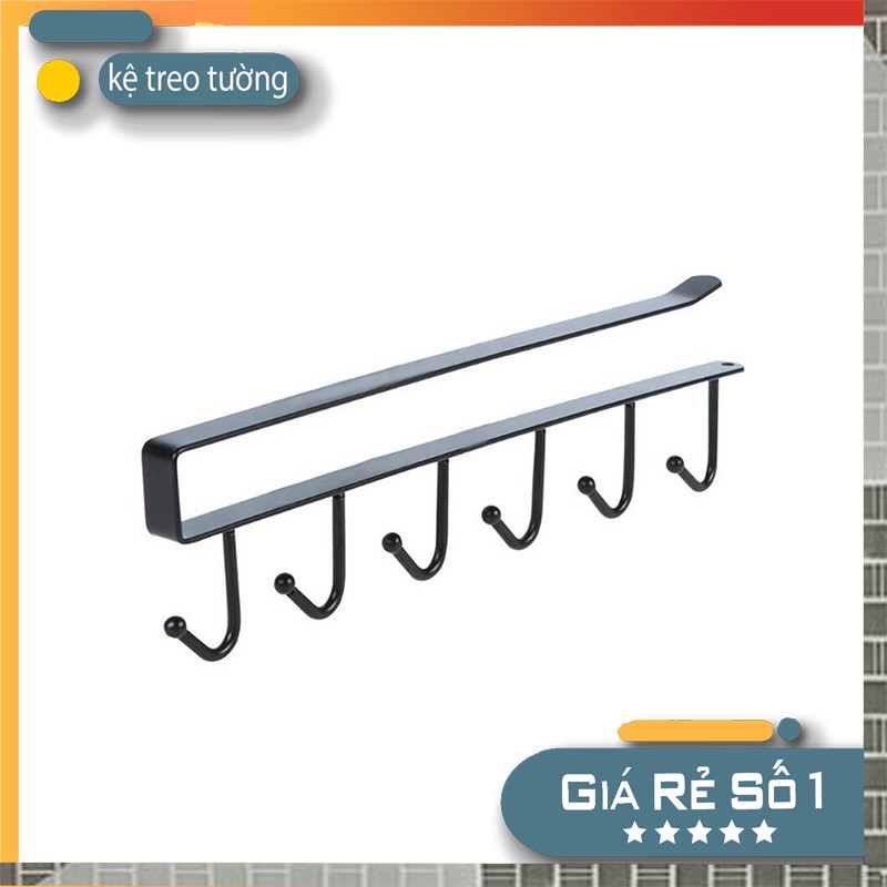giá treo, móc treo đồ đa năng gắn kệ bếp MÃ MS6