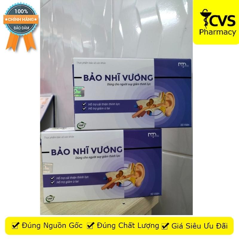 Bảo Nhĩ Vương (Hộp 30 Viên) - giúp cải thiện thính lực, giảm ù tai, nghe kém - CVS Pharmacy
