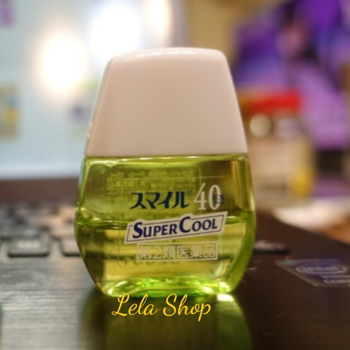 Nước Nhỏ Mắt Smile 40EX Super Cool 13ml Nội Địa Nhật