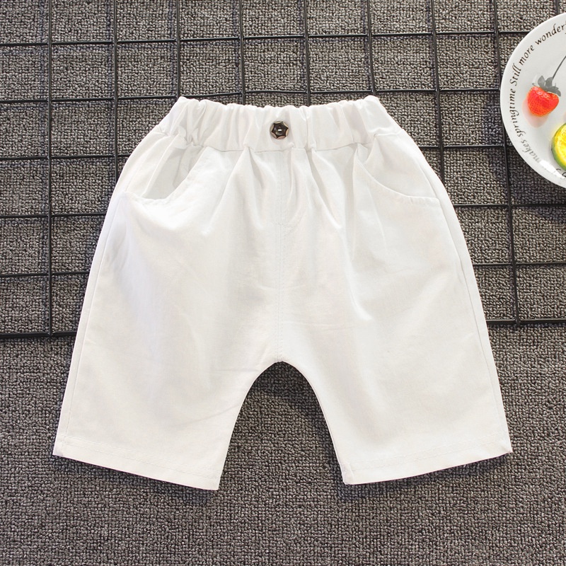 Set Đồ Mùa Hè 2 Món Gồm Áo Thun Cotton In Họa Tiết Hoạt Hình + Quần Dài Cho Bé