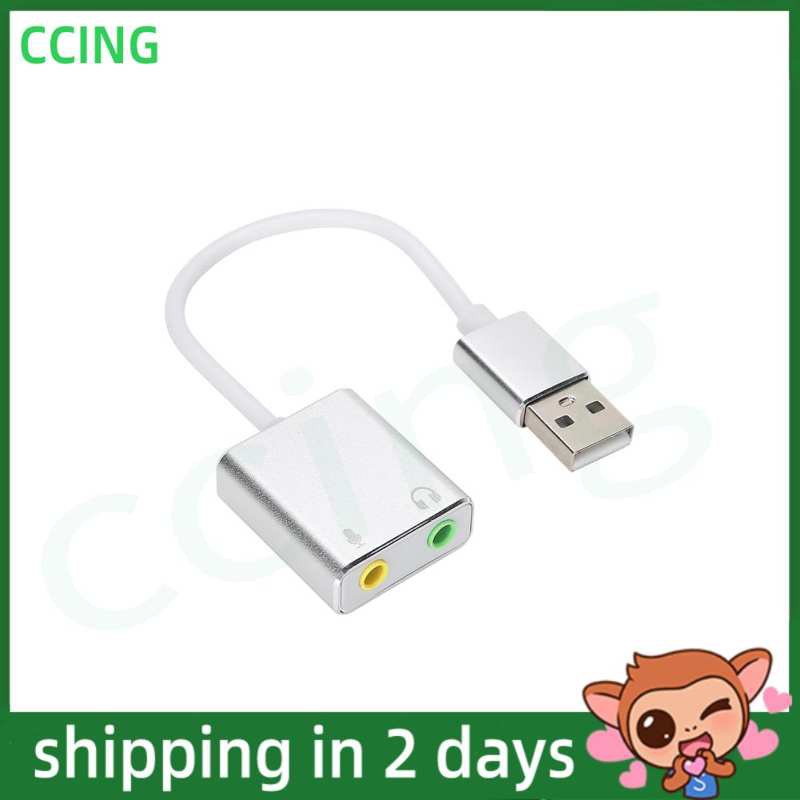 Card Âm Thanh Usb 2.0 7.1 2 Trong 1