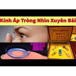 Kính áp tròng nhìn xuyên bài ( Mua kính tặng bài )