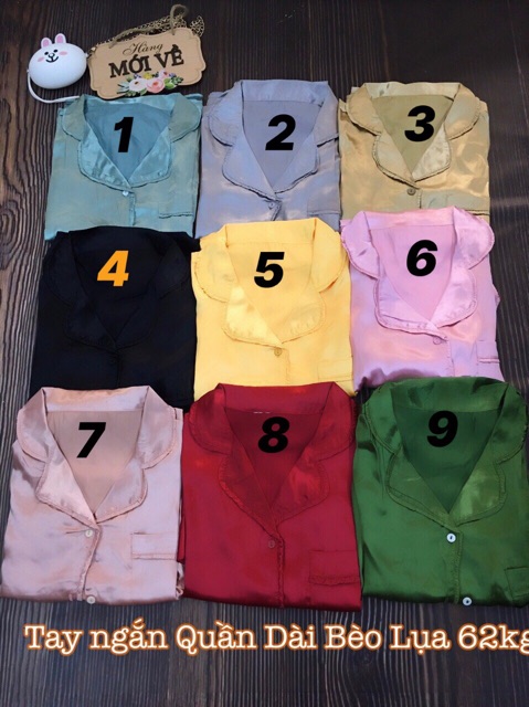 (XẢ KHO) Bộ pijama lụa phối sang chảnh | BigBuy360 - bigbuy360.vn