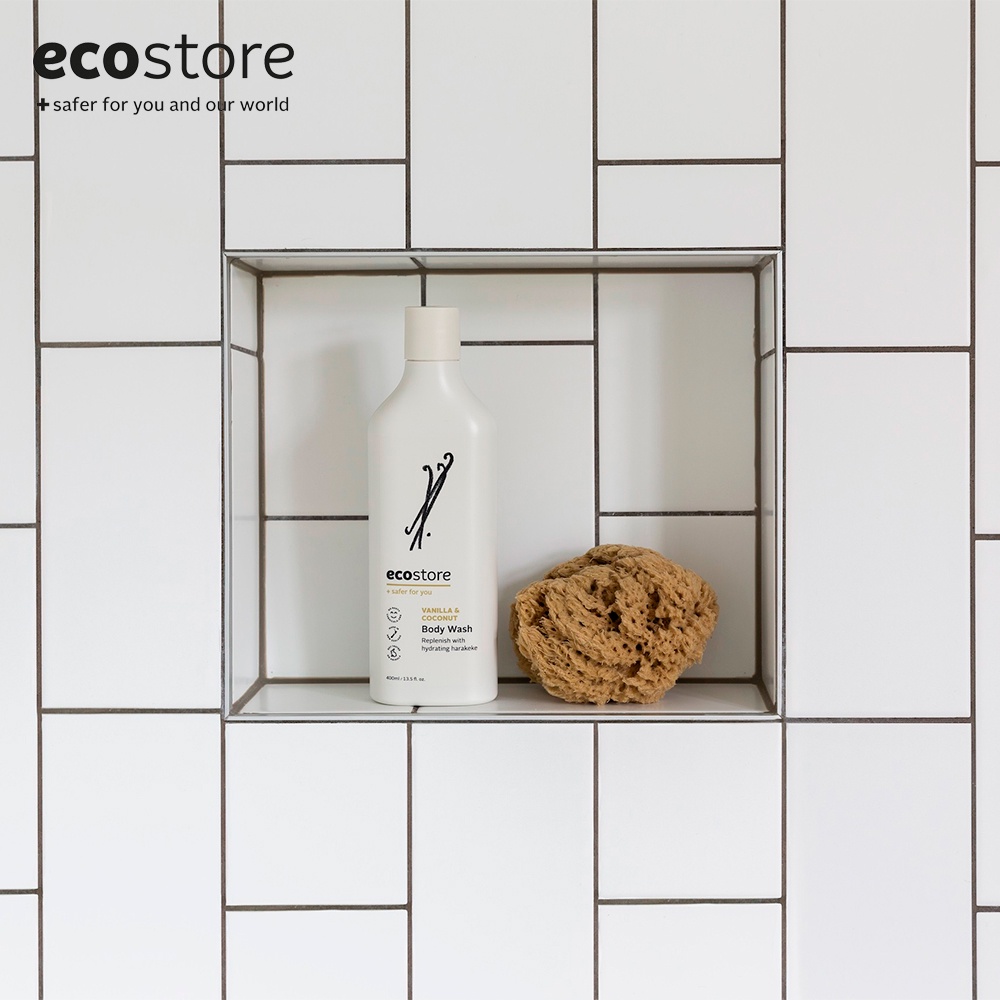 Ecostore Sữa tắm hương vani và dừa gốc thực vật 400ml