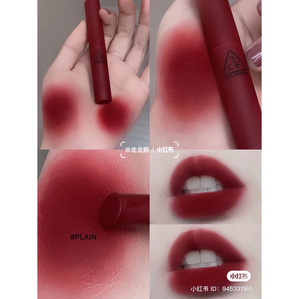 Son Thỏi 3ce Slim Velvet Lip Color 3.2g- Thỏi Tròn