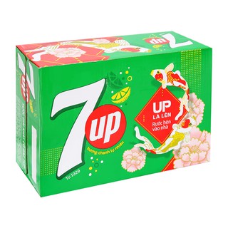 7 UP LON CAO 330ML - HSD 11/2021