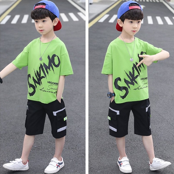 Quần Áo Bé Trai Habi Fashion HB2227 chất liệu cotton Cho bé 16-40Kg