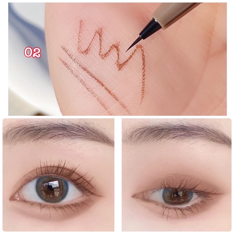Bút kẻ mi mắt siêu mảnh lâu trôi Sweet Mint