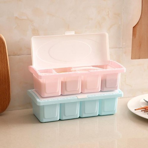 [FREESHIP ĐƠN TƯ 50K] KHÂY GIA VỊ 4 NGĂN TIỆN DỤNG