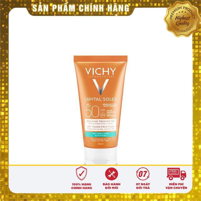 [CHÍNH HÃNG] Kem Chống Nắng Vichy Emusion Ideal Soleil SPF50 Mattifying Face Fluid Dry Touch | BigBuy360 - bigbuy360.vn