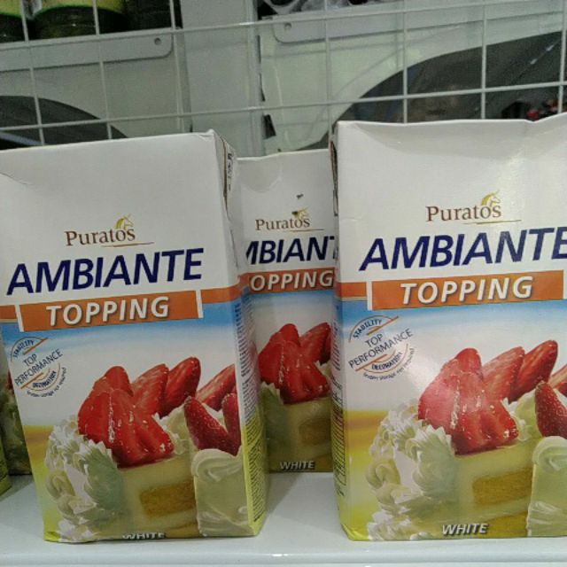 Kem topping Ambiante 1L