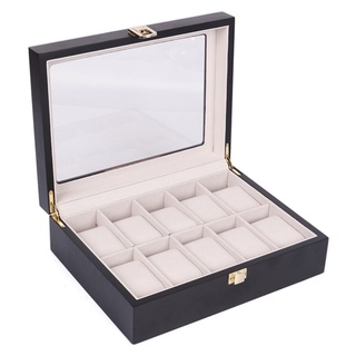 Hộp đựng đồng hồ gỗ 10 chiếc