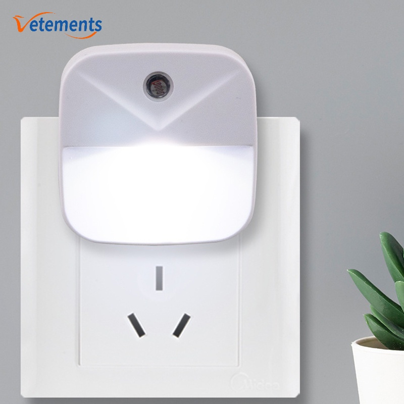 Đèn Ngủ Không Dây Cảm Ứng Ánh Sáng Hình Vuông/Đèn LED Cảm Ứng Tự Động 2 Phong Cách Âu Mỹ Cho Trẻ Em