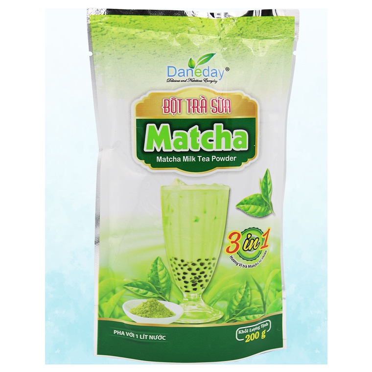 Bột Trà Sữa Matcha Daneday 200 gram