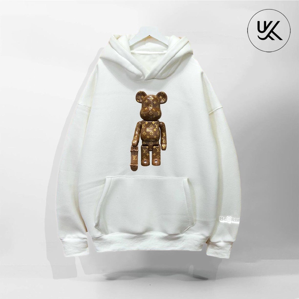 Áo Nỉ HOODIE BEARBRICK , Form Rộng CHUẨN Xu Hướng, áo nỉ bông hoodie unisex nam nữ. kkim shop