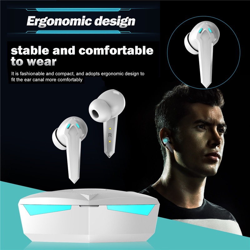 Topewon TWS Wireless Bluetooth Game Earphones P36 Hifi Waterproof Noise Reduction