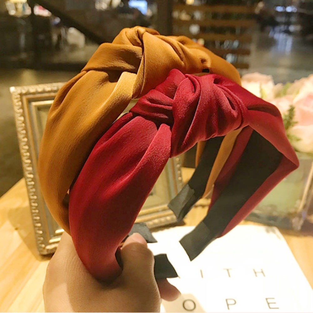 Băng Đô Nhung Thắt Nút Thiết Kế Thời Trang Cho Nữ