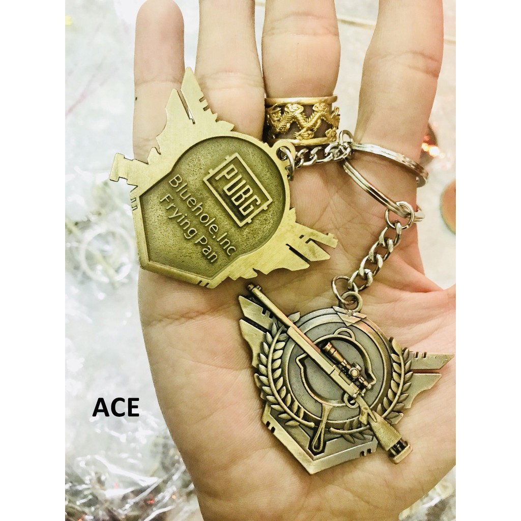 Móc Khóa Huy Hiệu Rank PUBG  N4289