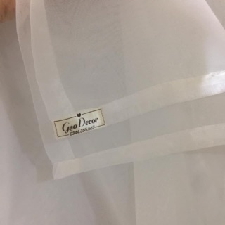 Rèm voan spa ( đã có nhún rèm)