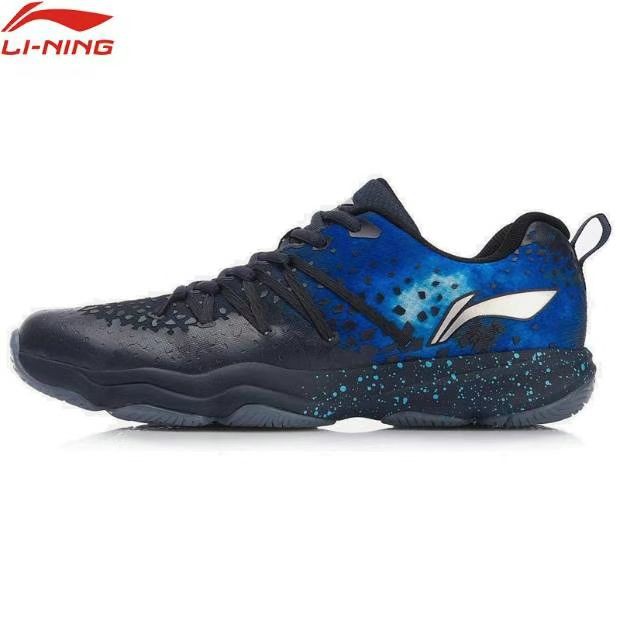 [ Chính Hãng ] Giày Cầu Lông Li-ning AYTN 035 - 1 Màu Xanh Đen Huyền Bí