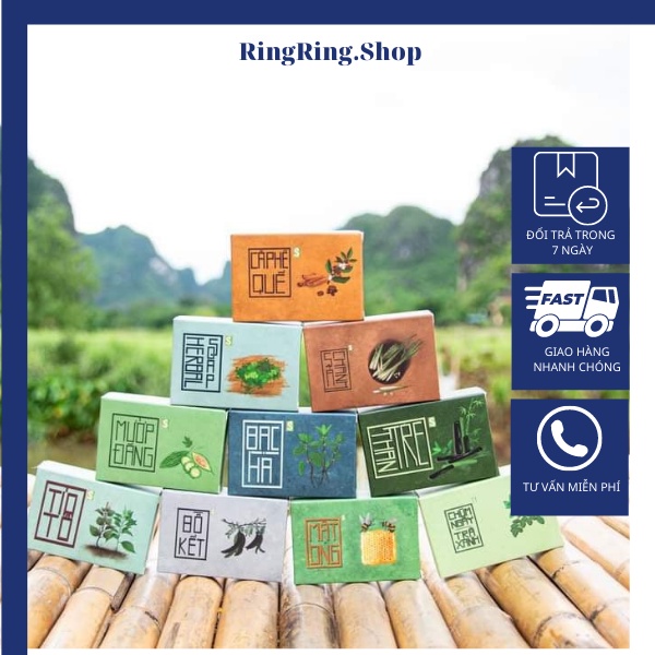 Xà bông sinh dược 100% thiên nhiên, handmade 100gr