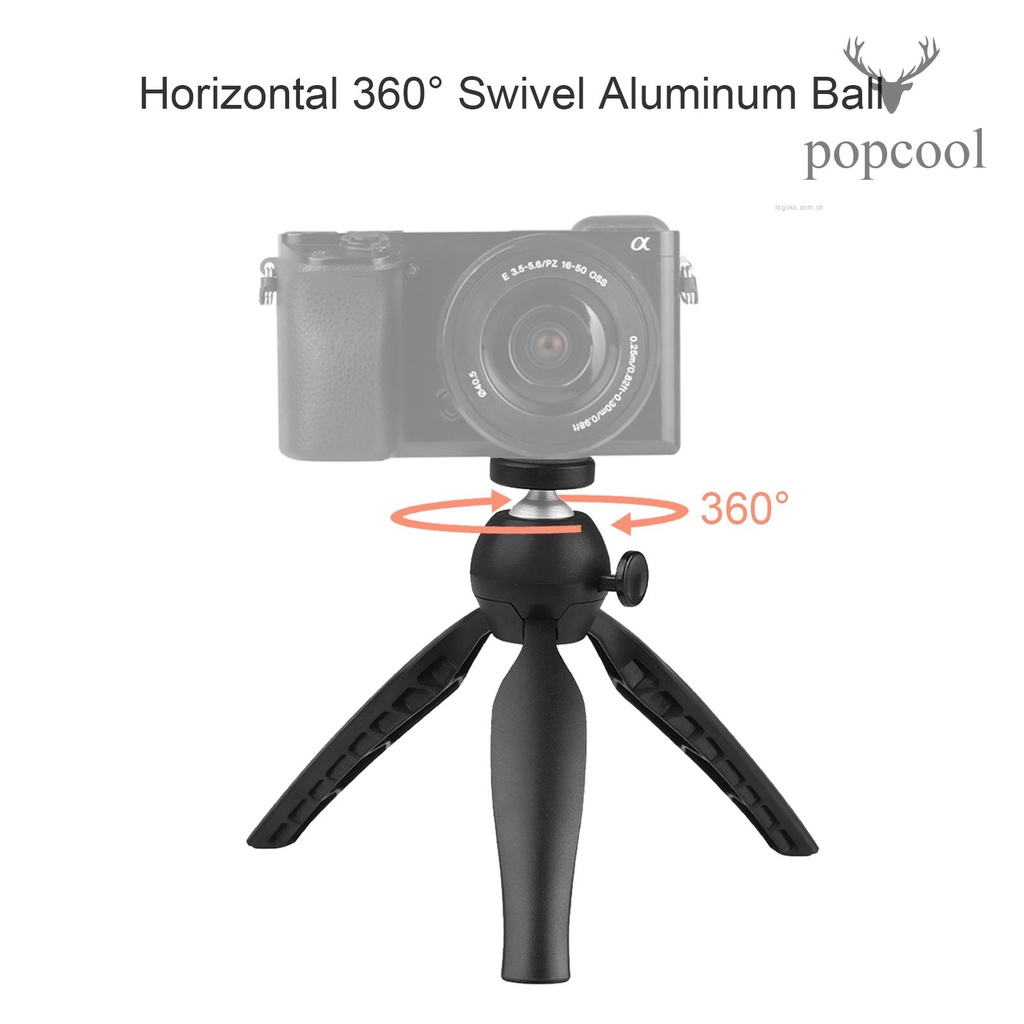 Giá Đỡ Ba Chân Kèm Đầu Bi Hỗ Trợ Quay Video Cho Máy Ảnh DSLR SLR Phone Vlog | BigBuy360 - bigbuy360.vn