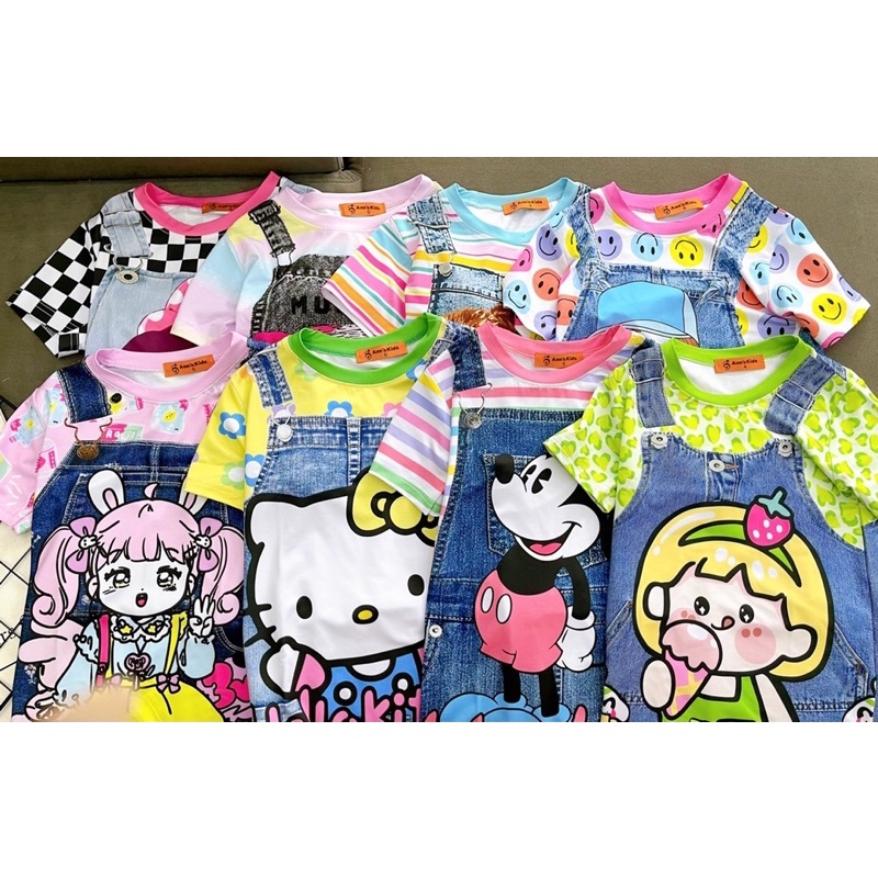 12-22kg | 20.Đầm bé gái thun lạnh loại 1 GIẢ YẾM JEAN