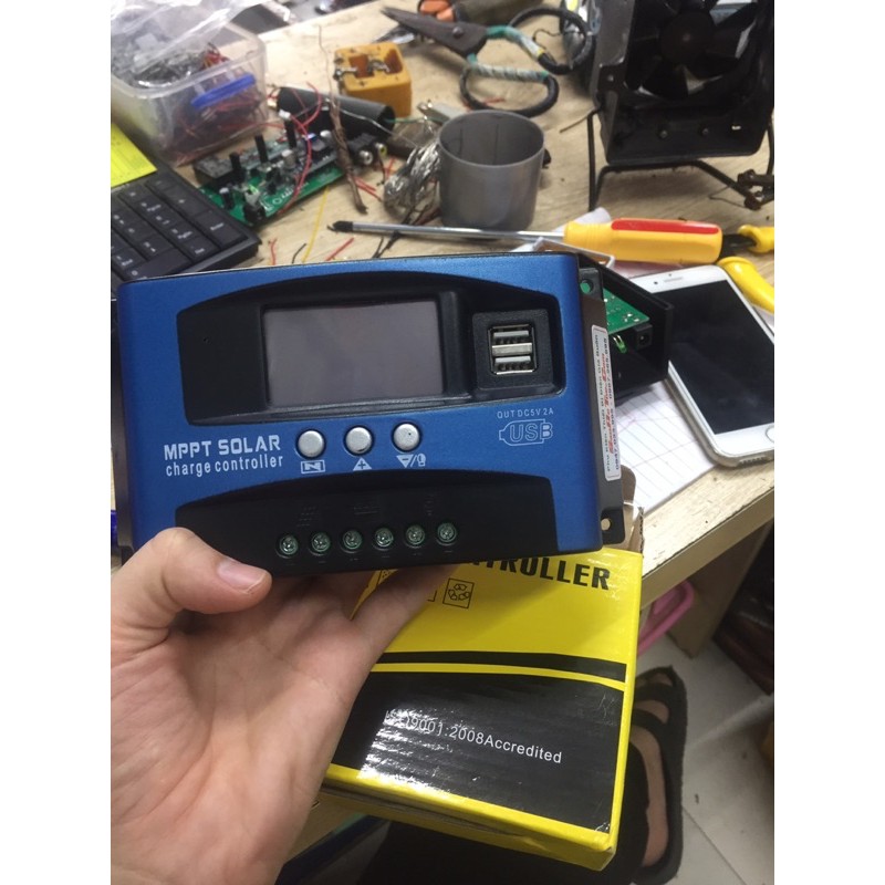 Bộ Đieu khiển sạc MPPT solar changer 50A