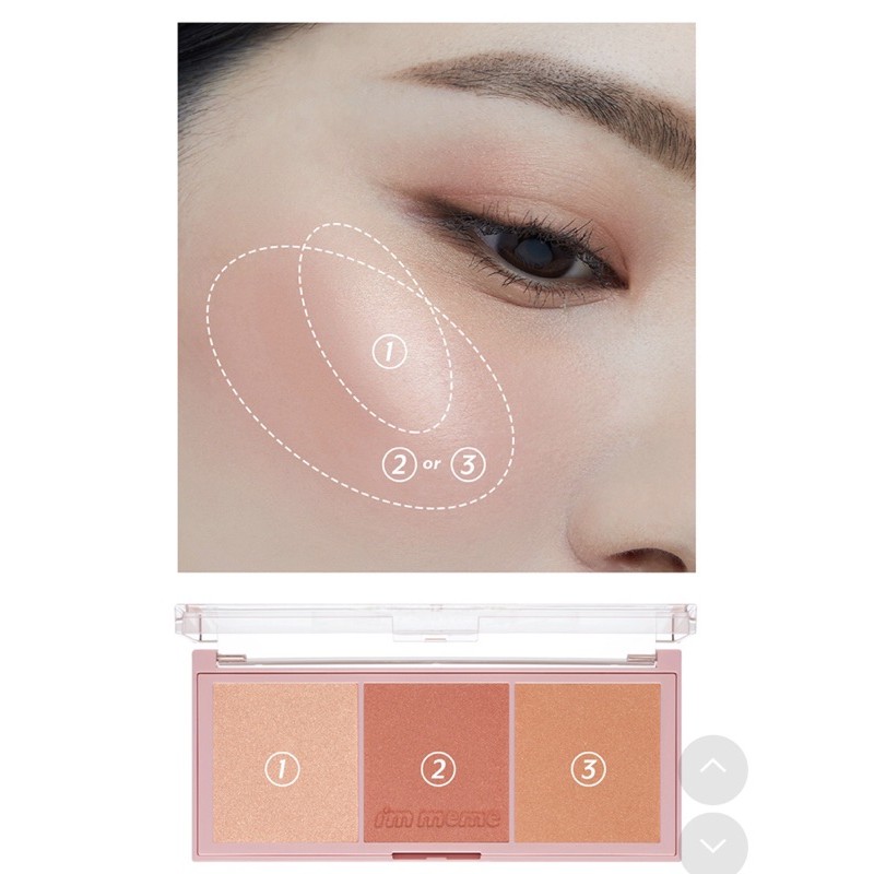 [New Color] Bảng Phấn Má 3 Màu I'M MEME AFTERNOON TEA BLUSHER PALETTE | BigBuy360 - bigbuy360.vn