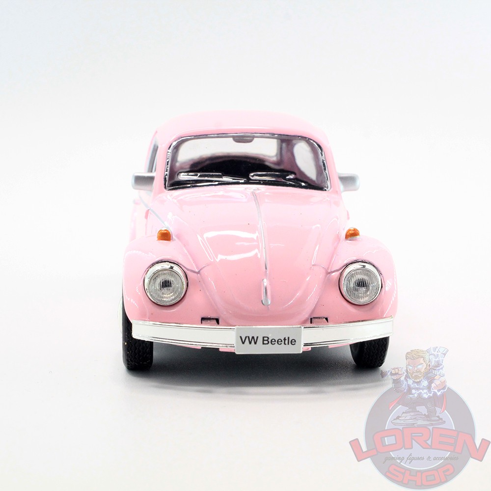 Mô hình ô tô kim loại tỷ lệ 1:36 Volkswagen Beetle 1967, xe hơi đồ chơi cổ chạy cót lorenshop