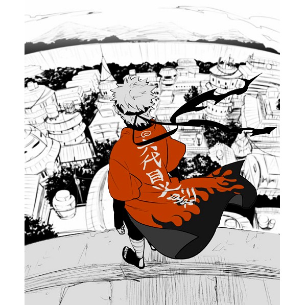 Poster Naruto Hình in bằng giấy cứng dùng để treo  hoặc dán lên tường trang trí nhà phòng