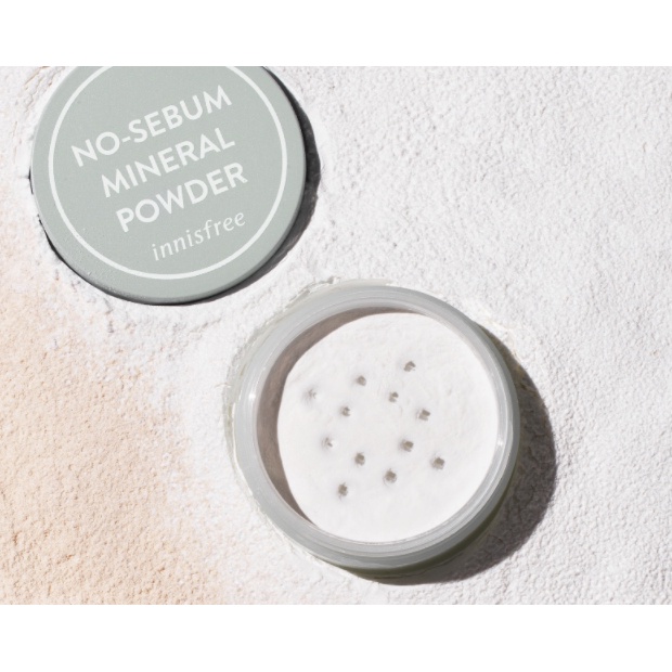 [Hàng mới về] Phấn Phủ Dưỡng Ẩm Kiềm Dầu Innisfree 5g / Innisfree No-Sebum Mineral / Moisture / Fixing Powder 5g | BigBuy360 - bigbuy360.vn