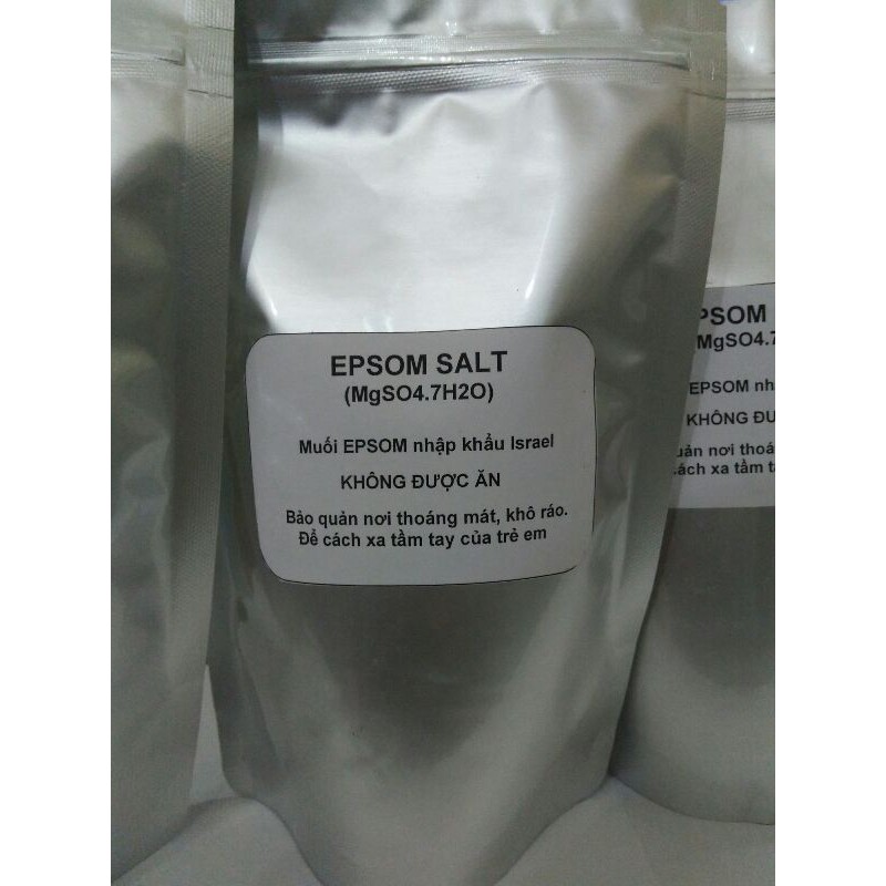 1 kg Muối EPSOM (Epsom salt) Magie Sunfat MgSO4.7H2O hàng nhập Israel | BigBuy360 - bigbuy360.vn