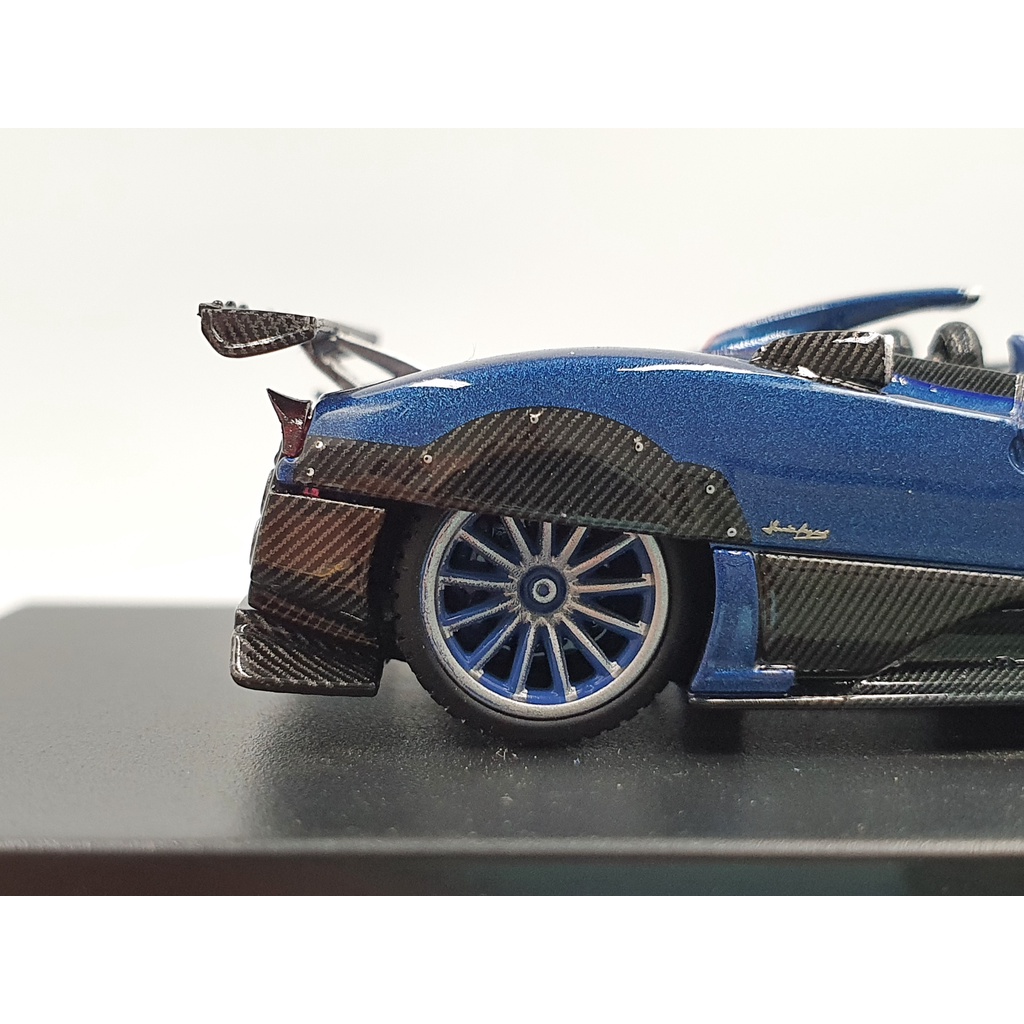 Xe Mô Hình Pagani Zonda 1:64 LCD Models ( Xanh Dương )