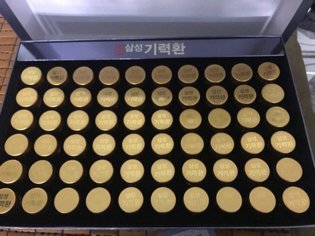 An Cung Ngưu Hoàng Samsung Hwan Hàn Quốc hộp giấy 60 viên